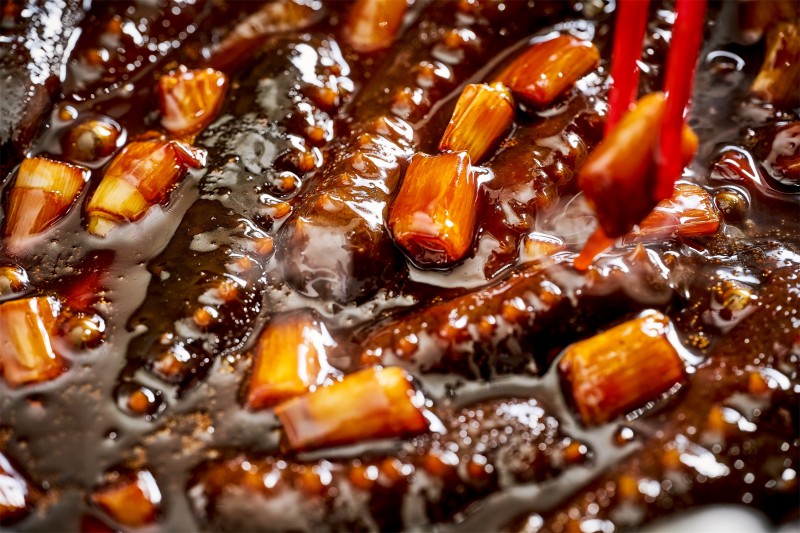 Scallion braised Guanxi ginseng