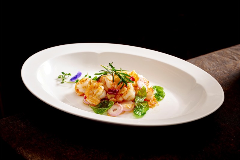 Mediterranean Garlic Shrimp