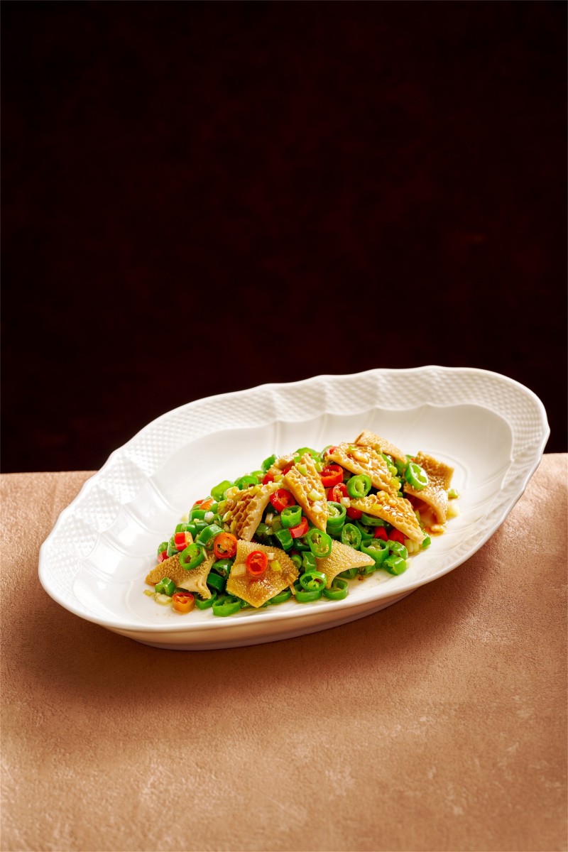 Tiger dish mixed with lamb belly