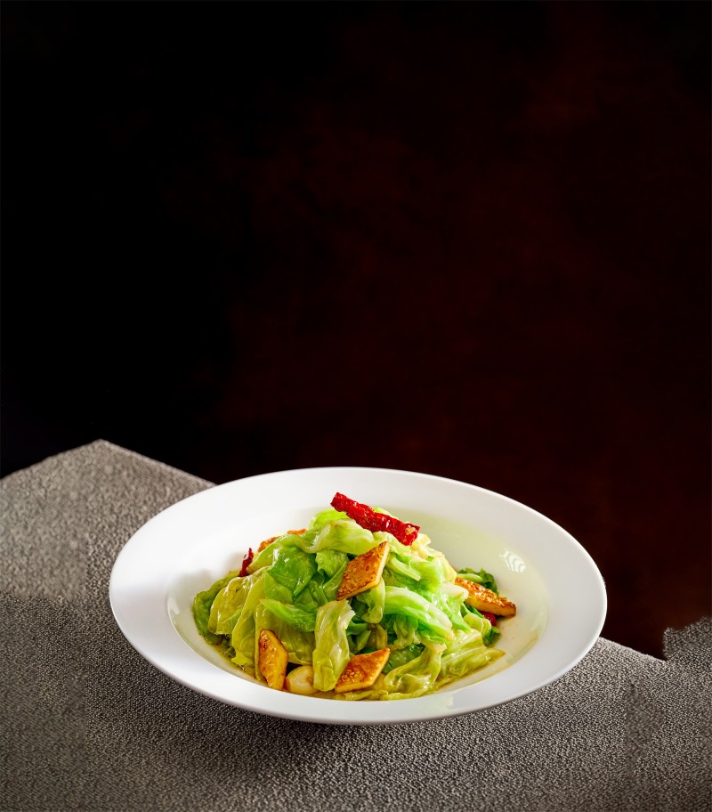 Lotus white stir fried naan