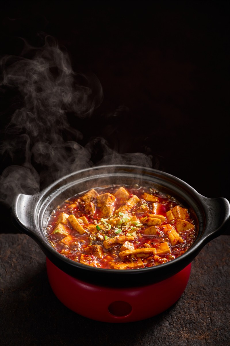 Braised Beef Marrow with Mapo tofu Noodles