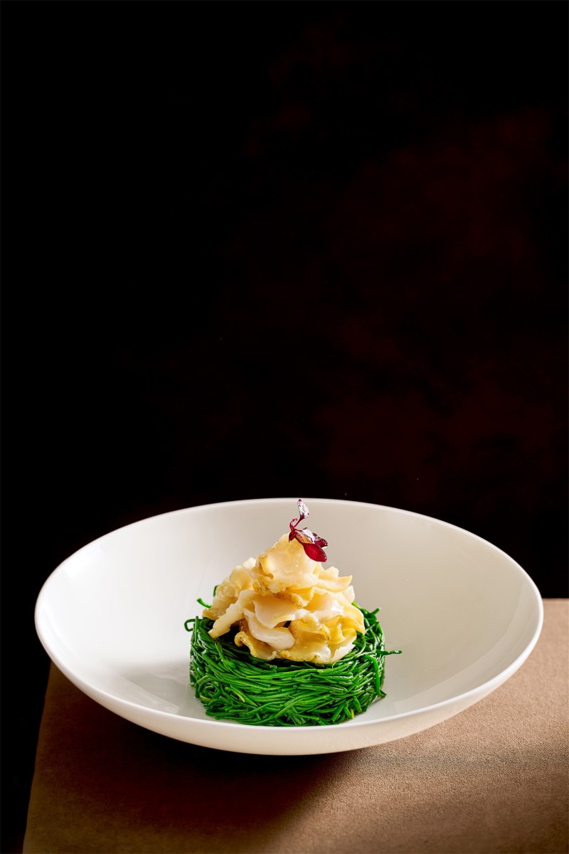 Scallion Snail Slices