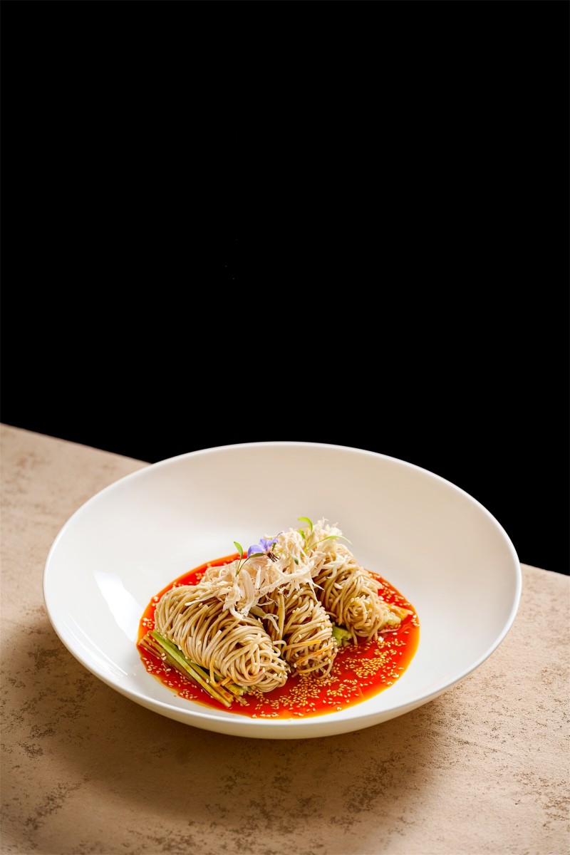 Fragrant buckwheat noodles