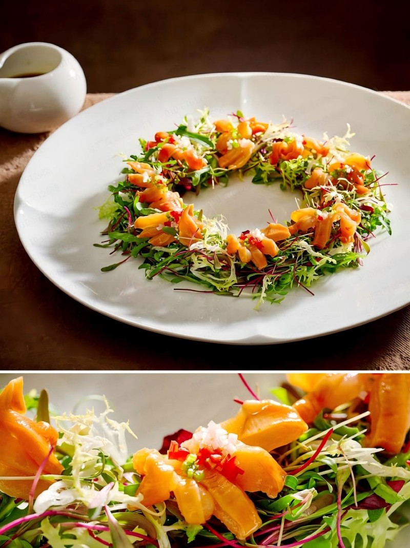 Marinated Bohai red scallop