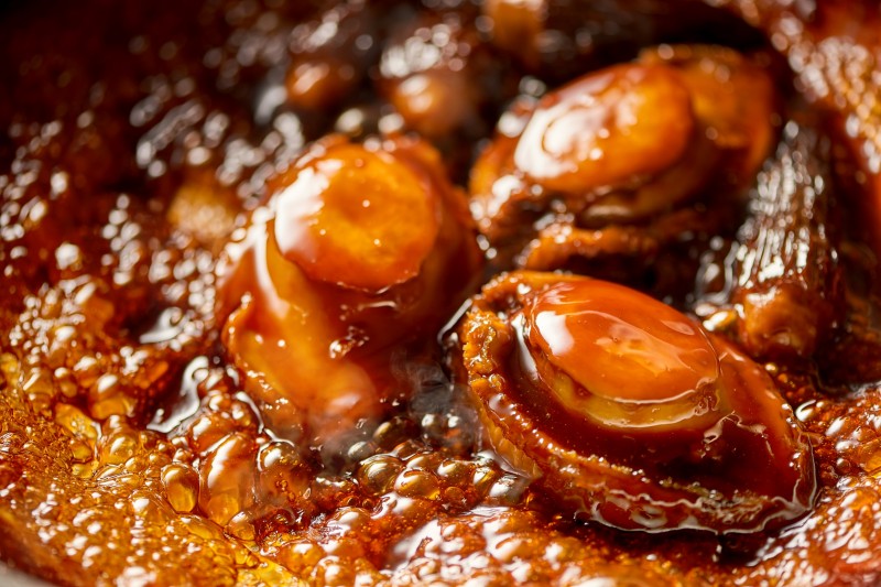 Baihua morel mushroom six headed abalone