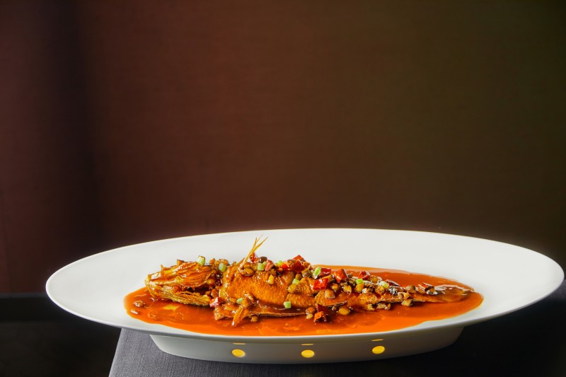 Dry cooked Min Dong big yellow croaker