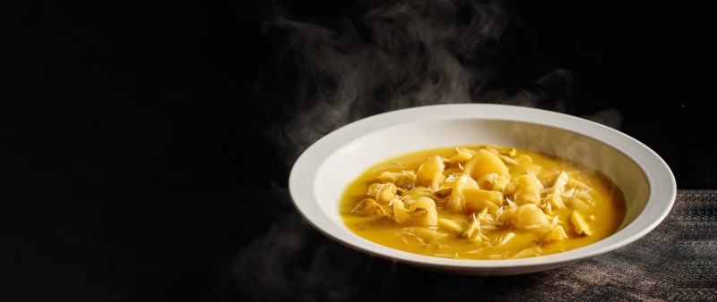 Lin'an Crispy Bamboo Shoots and Roasted Flower Gum Gong