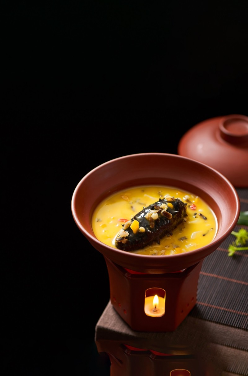 Braised Liaoshen with Five Grains
