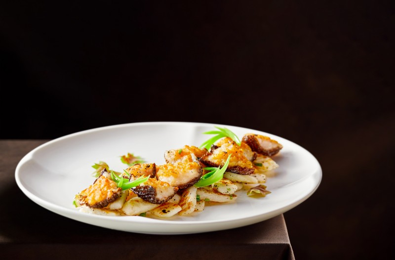 Morel mushroom shrimp